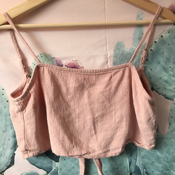 Tie back crop top - Picture 2 of 2